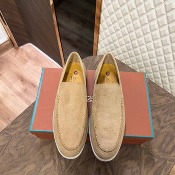 LP LOAFER - BEIGE (REAL SUEDE)