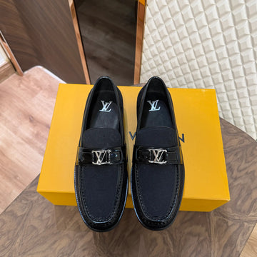 LOUI MAJOR LOAFER - BLACK JACQUARD (SA049)