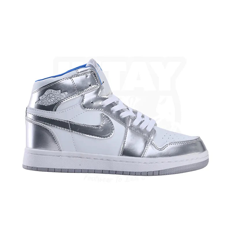 AJ 1 HIGHS - ZOOM SILVER