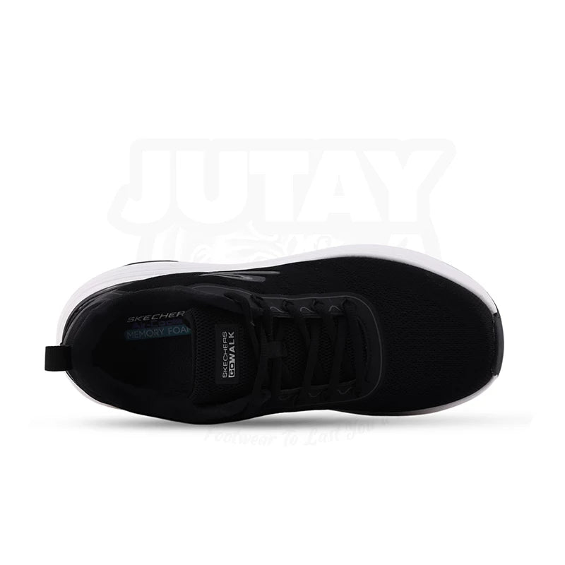 SKECHERS   - BLACK WHITE (WOMEN) (201)