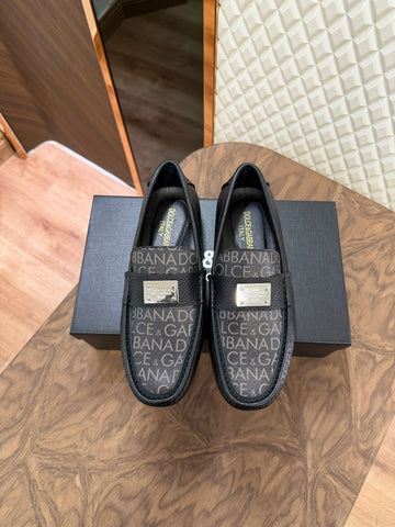 DG LEATHER LOAFER - BLACK (SA061)