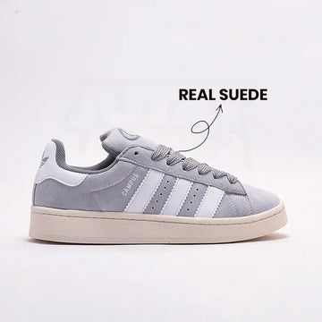 CAMPUS - LIGHT GREY ( REAL SUEDE)