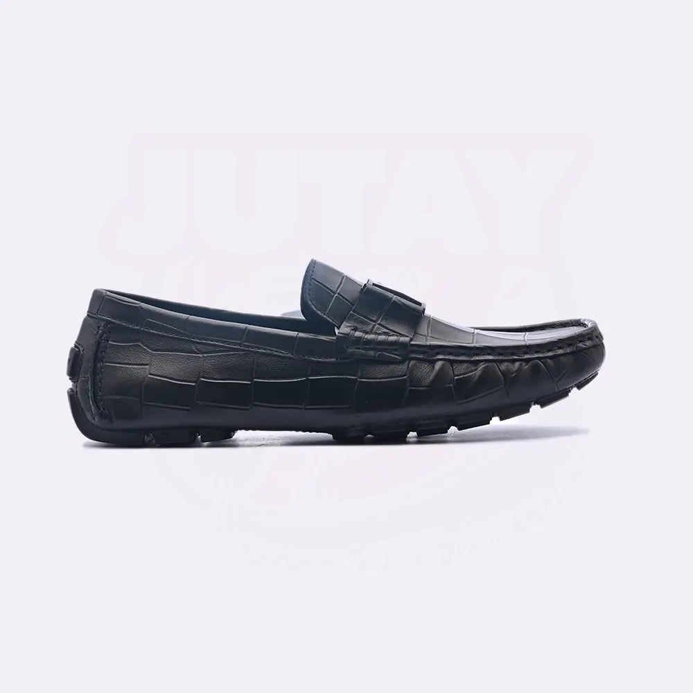 LOUI LEATHER LOAFER - BLACK (SA001)