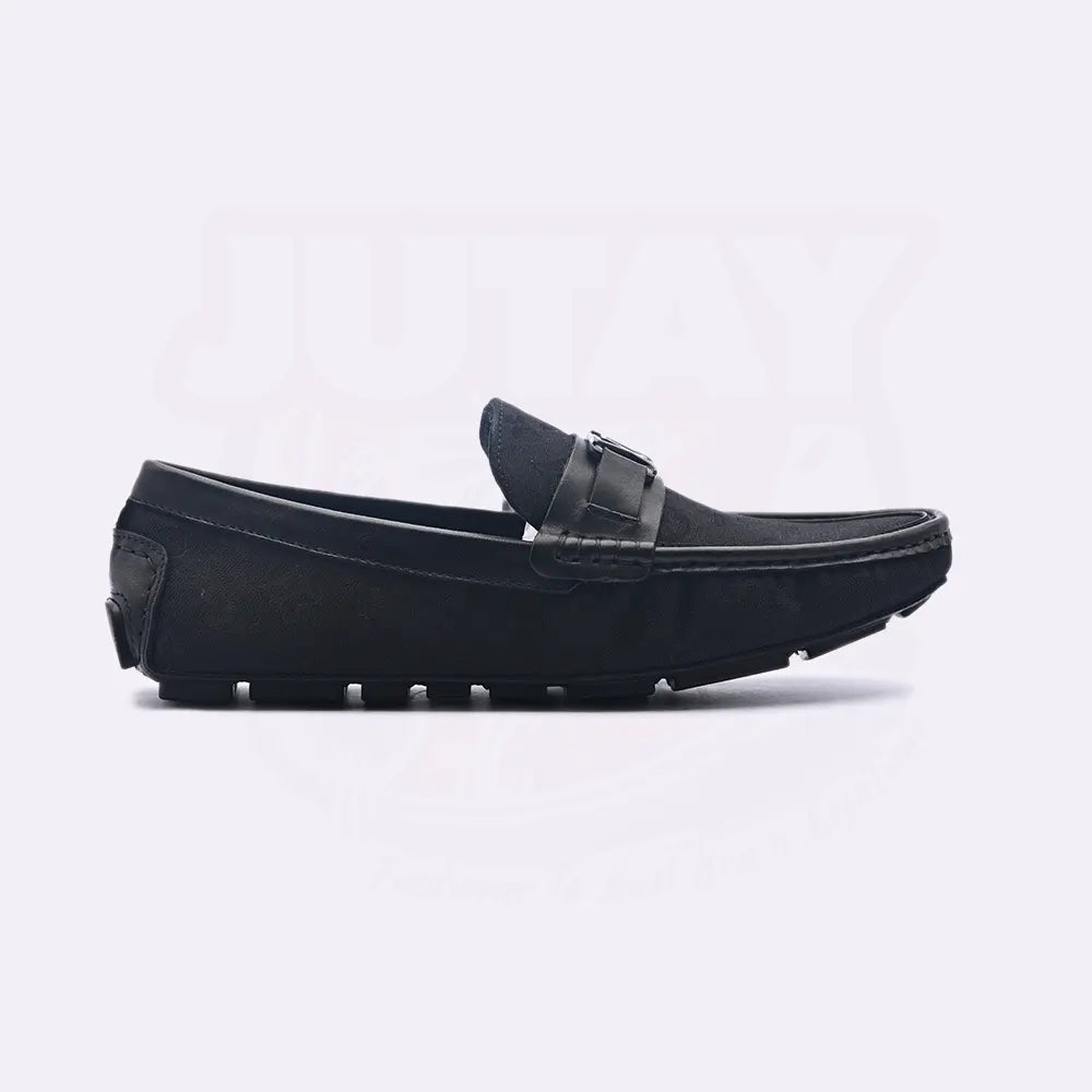 LOUI LEATHER LOAFER - BLACK (SA003)