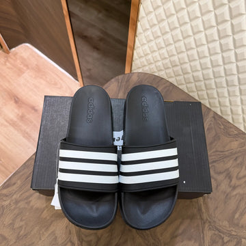 ADI SHOWER SLIDE - BLACK WHITE