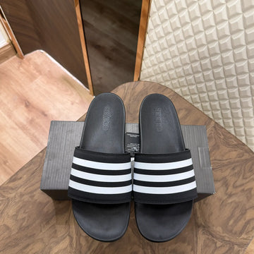 ADI STRIPES - BLACK WHITE (WITH BOX)