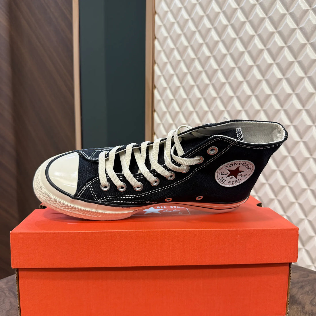CONVERSE HIGHS - BLACK WHITE (PREMIUM)