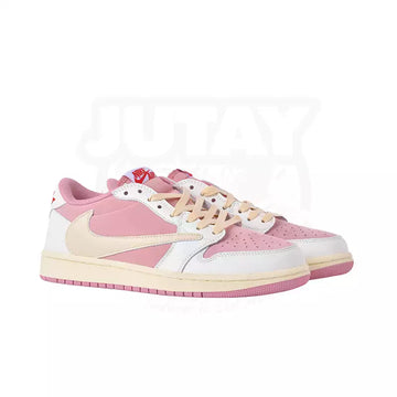 AJ 1  LOWS - WHITE PINK (TRAVIS)