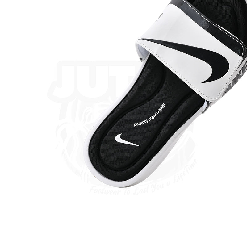 NK FOOTBED  - WHITE BLACK