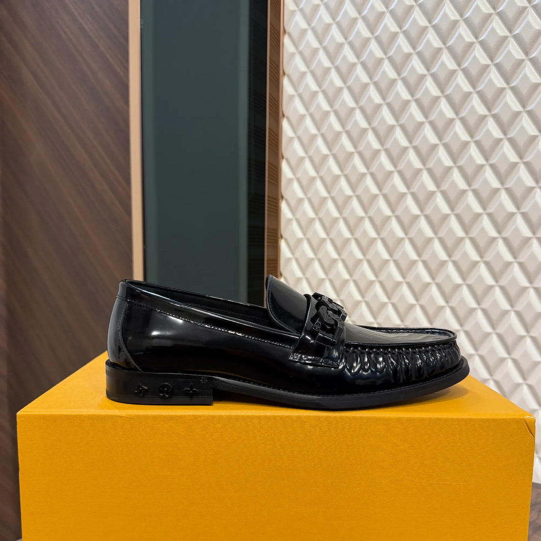 LOUI MAJOR LOAFER - GLOSSY BLACK (SA051)