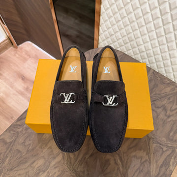 LOUI SUEDE LOAFER - BROWN (5215-9)