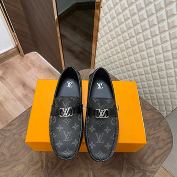 LOUI LEATHER LOAFER - BLACK  (ND5215)