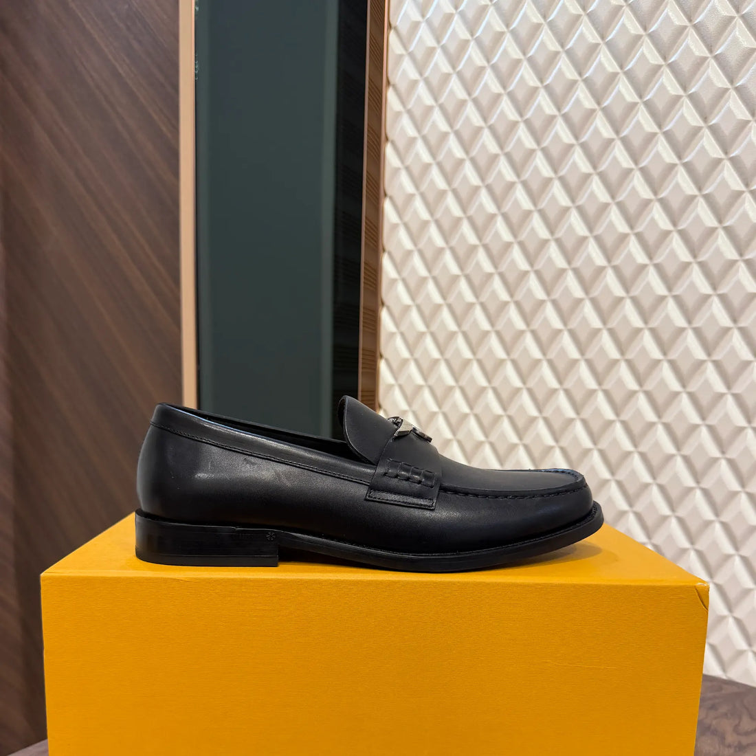 LOUI OXFORD LOAFER - BLACK (SA022)