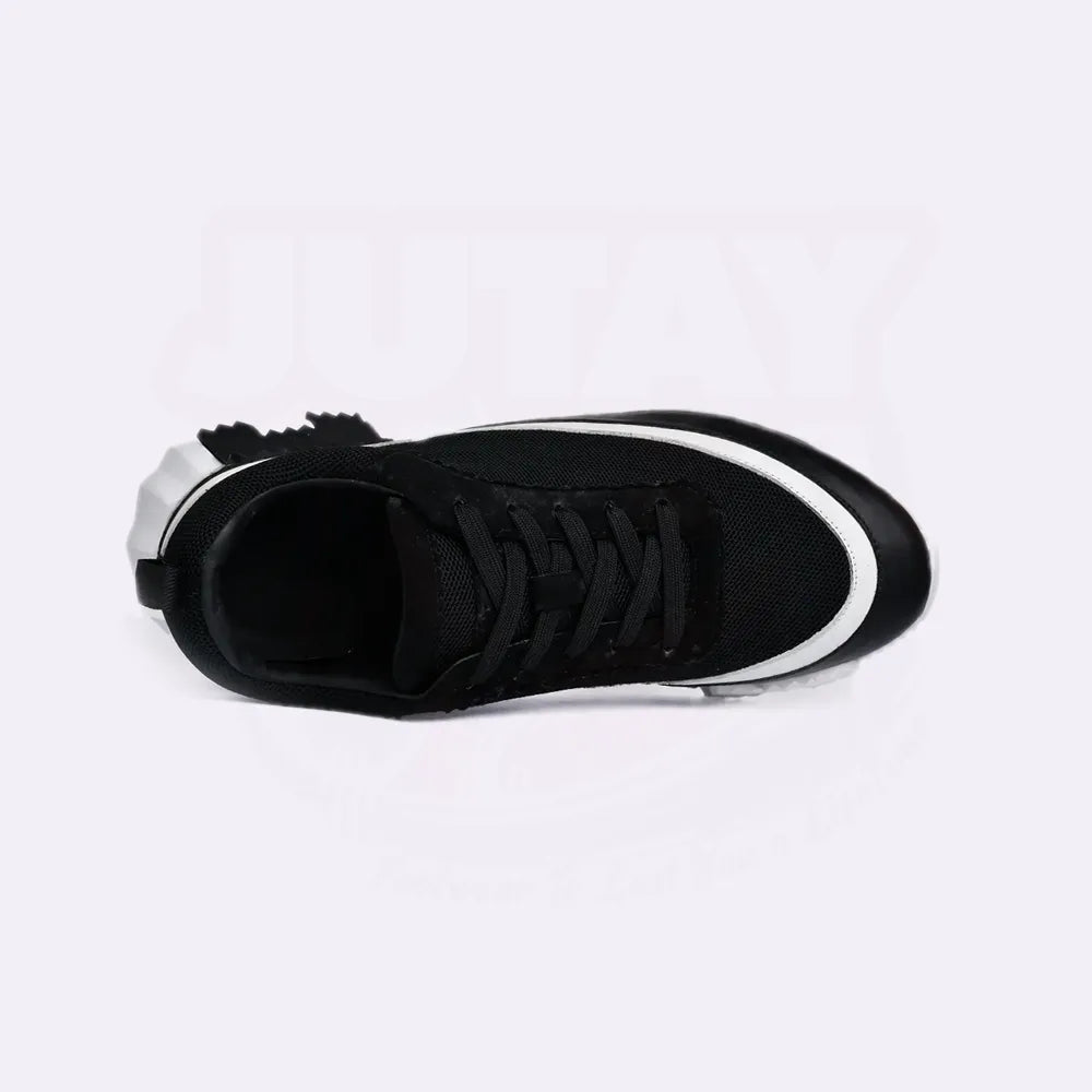 BOUNCING SNEAKER - BLACK WHITE