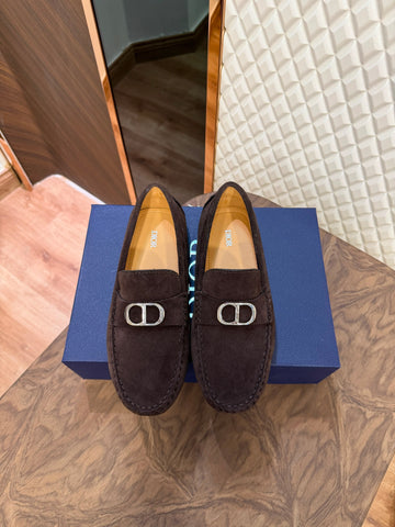 DIO SUEDE LOAFER - BROWN (002)