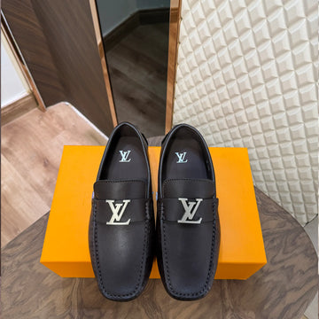 LOUI LEATHER LOAFER - BROWN (ND8067)