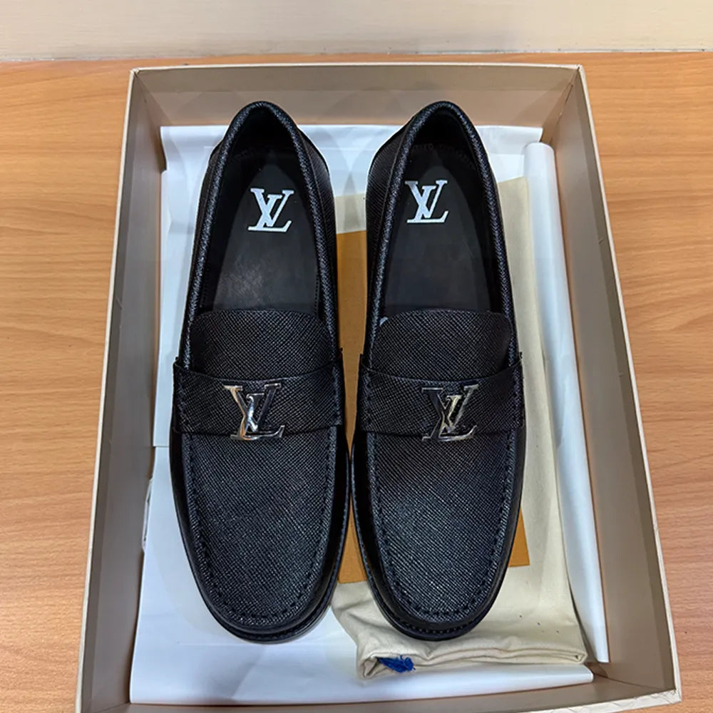 L V MAJOR LOAFER - BLACK (A1102)
