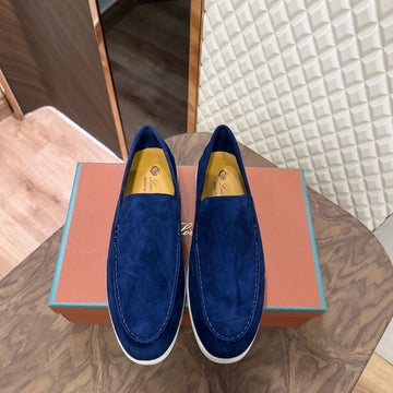 LP LOAFER - NAVY (REAL SUEDE)