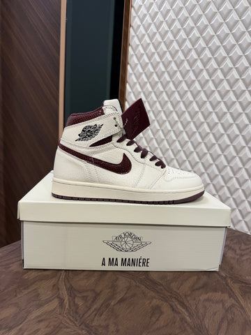 AJ 1 HIGHS - A MA MANIERE (SAIL & BURGUNDY)