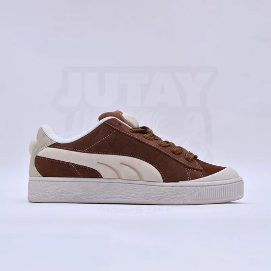 PUMA SUEDE XL CRUSH  - BORDEAUX WHITE