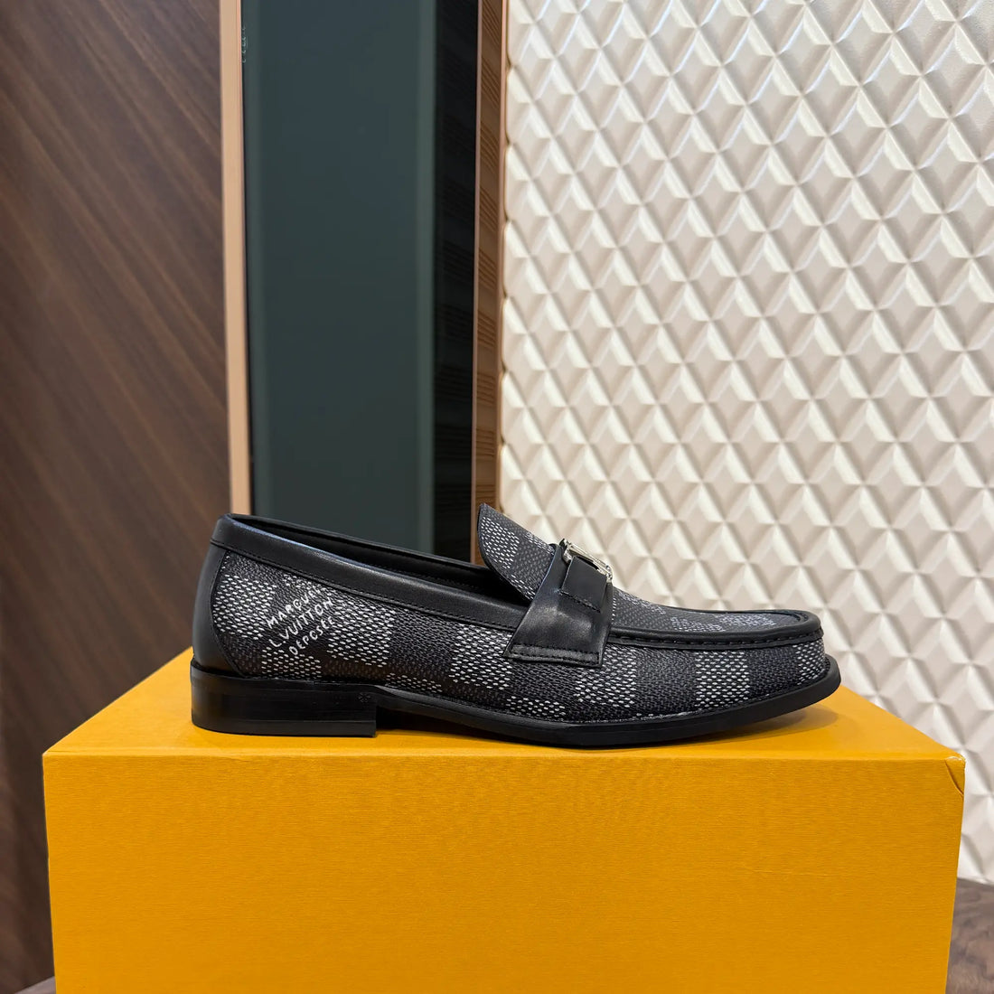LOUI MAJOR LOAFER - LEATHER GRAPHITE