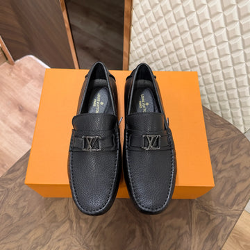 LOUI LEATHER LOAFER - BLACK (SA044)