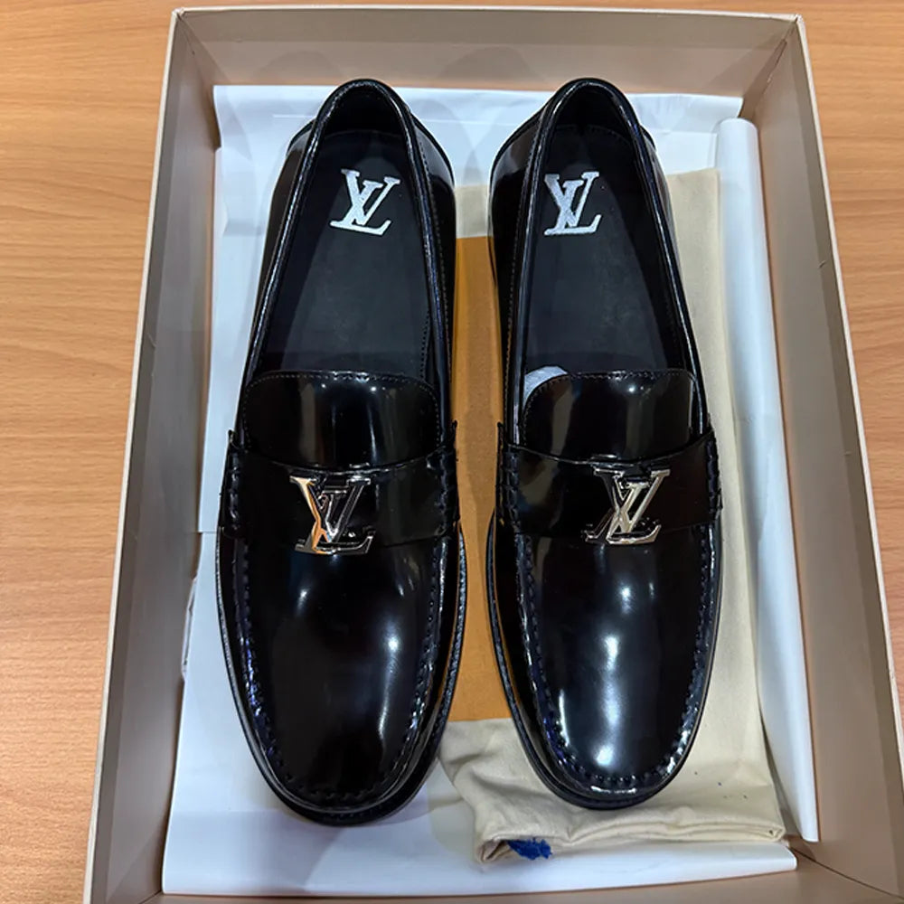 L V MAJOR LOAFER - BLACK (A1101)