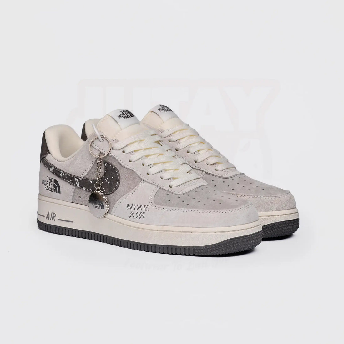 AIRFORCE 1 - NORTH FACE GREY