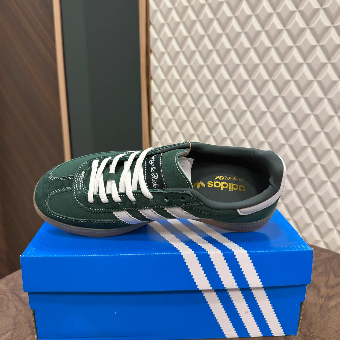 SPEZIAL SPORTY & RICH -  GREEN (REAL SUEDE)