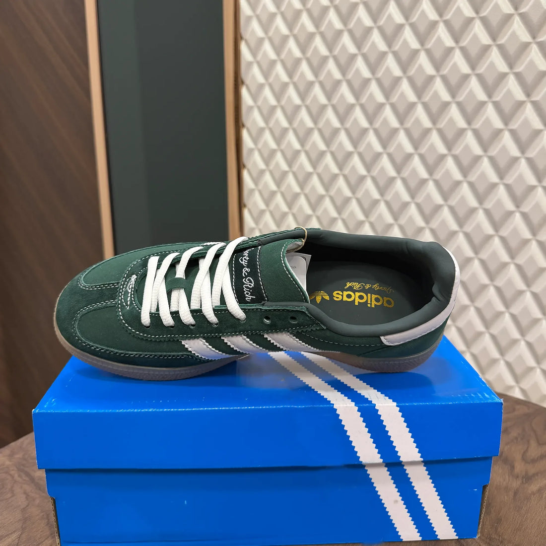 SPEZIAL SPORTY & RICH -  GREEN (REAL SUEDE)