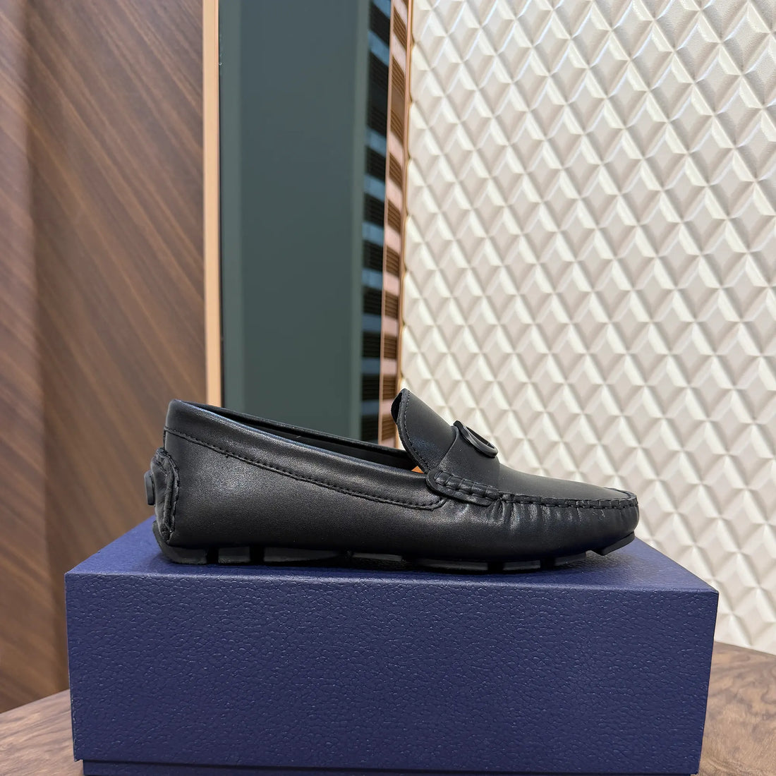 DIO LEATHER LOAFER - BLACK (003)
