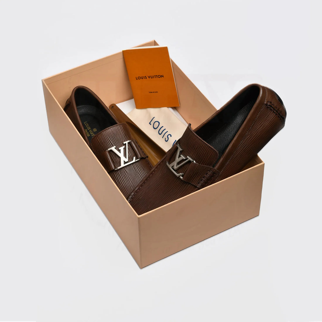 L V LOAFER - BROWN (A004)