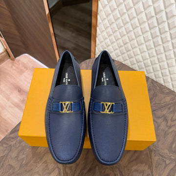 LOUI LEATHER LOAFER - BLUE (5027-2)