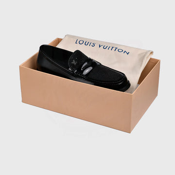 L V MAJOR LOAFER - BLACK (AHQ81)