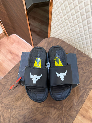 UA ROCK SLIDE - BLACK