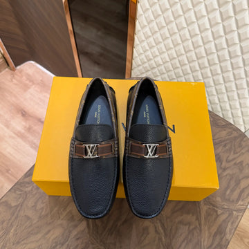 LOUI LEATHER LOAFER - CRAFTED BLACK (ND5210)