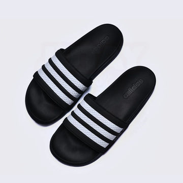 CLOUDFOAM SLIDES - WHITE BLACK