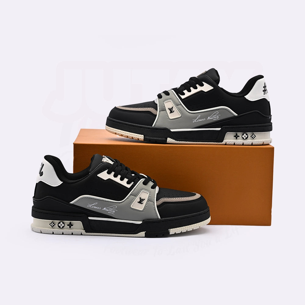 LOUI TRAINER - BLACK GREY