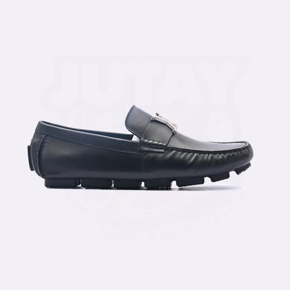 LOUI LEATHER LOAFER - BLACK (SA004)
