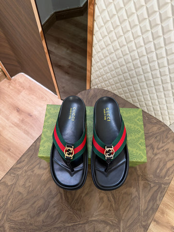 GUCC FLIPFLOP - BLACK