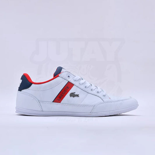 LACOSTE SNEAKER - WHITE RED