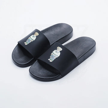 POLO BEAR (EMBOSSED) - BLACK