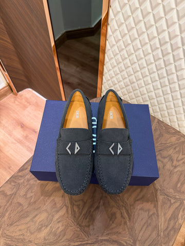 DIO SUEDE LOAFER - GREY (004)
