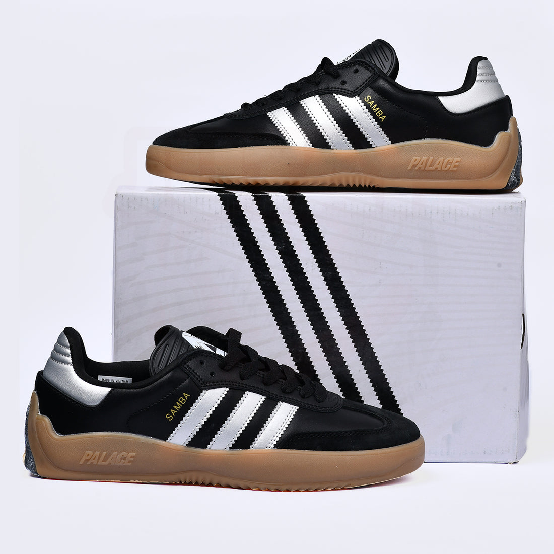 PALACE PUIG SAMBA - BLACK SILVER