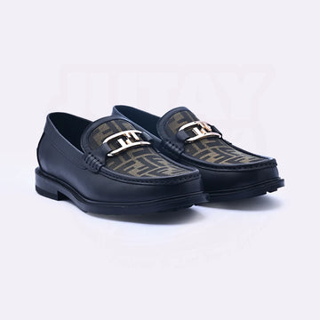 FEND MAJOR LOAFER - BROWN PRINT