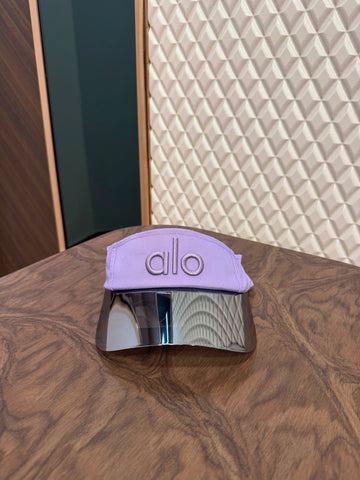 ALO SOLAR VISOR CAP - PURPLE