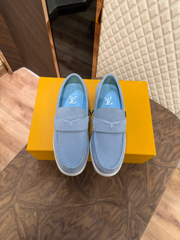 CROISE MAJOR LOAFER - BLUE (REAL SUEDE)