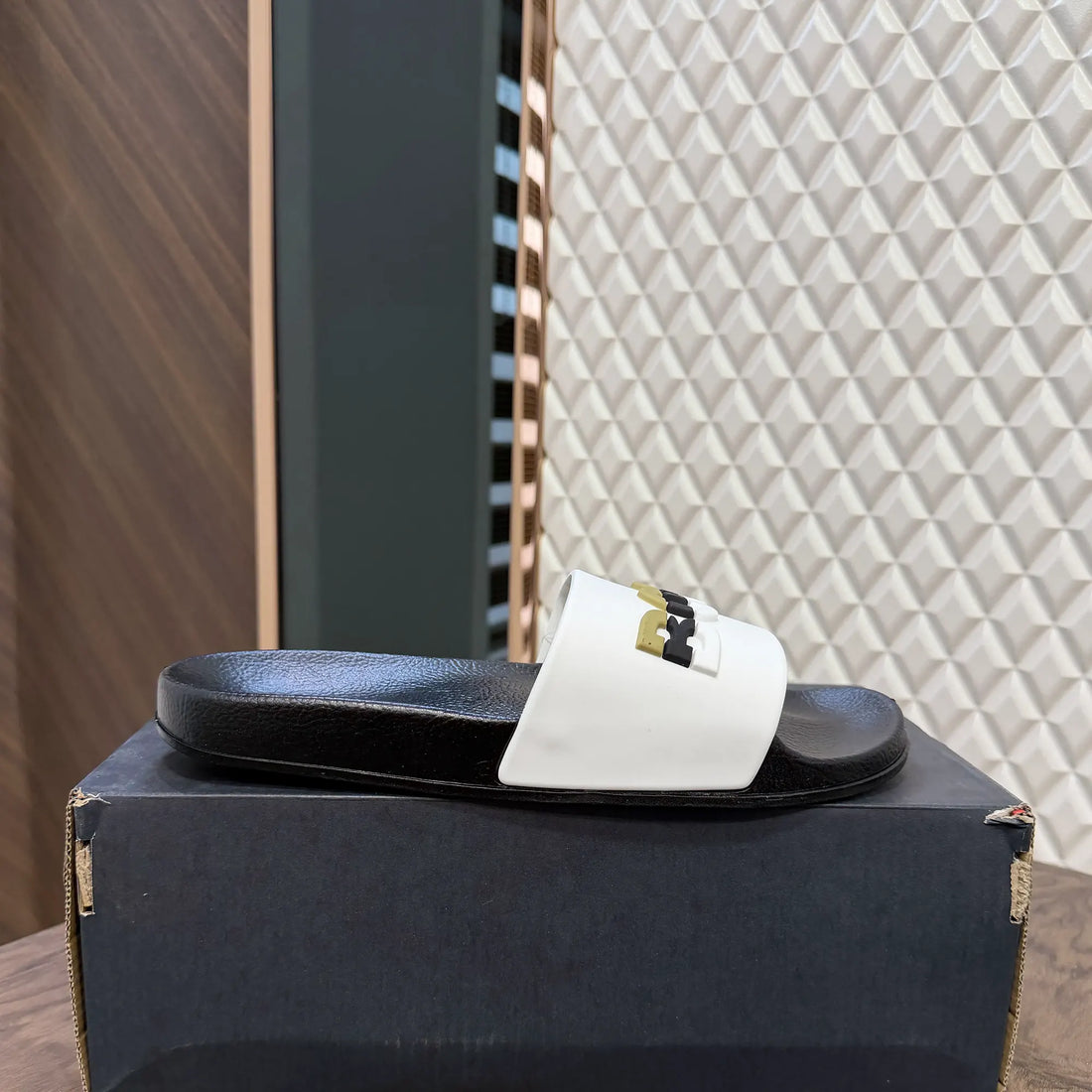 BOSS CLOUDFOAM SLIDE - WHITE