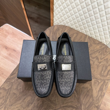DG LEATHER LOAFER - BLACK (SA061)