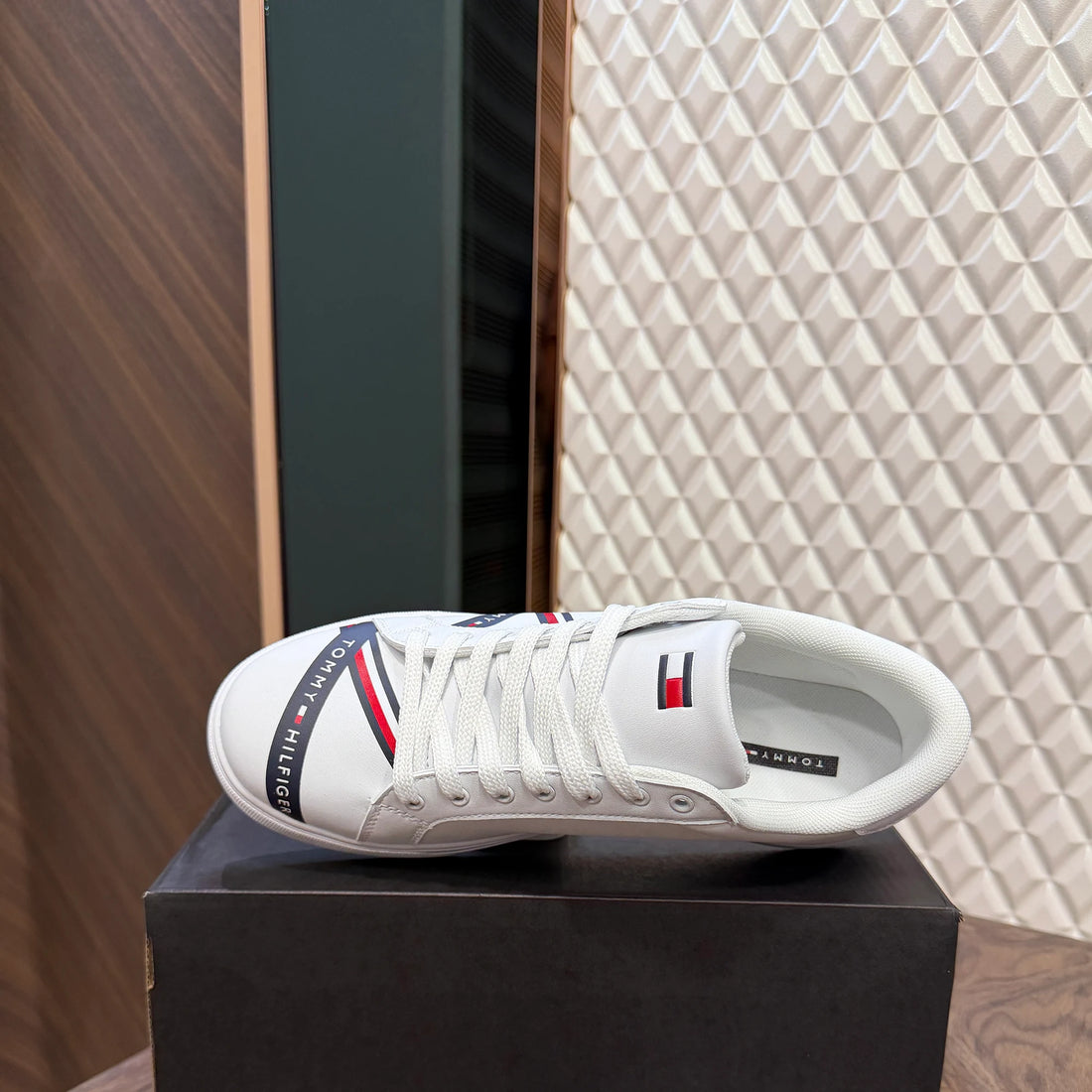 TOMMY LACEN SNEAKER - WHITE